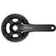 Shimano: FC-M6000 Deore 10-speed chainset, 36/26T, 48.8 mm chain line