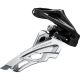 Shimano: Deore M6000-H triple front derailleur, high clamp, side swing, front pull