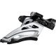Shimano: Deore M6000-M triple front derailleur, mid clamp, side swing, front pull