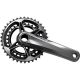 Shimano: FC-M9100 XTR chainset, 48.8 mm chain line, 12-speed 38 / 28T