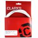 Clarks Universal S/S Front & Rear Brake Cable Kit w/P2 White Outer Casing