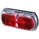 Infini Apollo rear carrier light, dynamo with 4 minute standlight blk/red