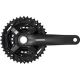 Shimano: FC-MT210 2-piece chainset 9-speed, 51.8 mm chain line, 170 mm, 36 / 22T, black