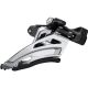 Shimano Deore: FD-M5100-M Deore front derailleur, 11-speed double, side swing, mid clamp
