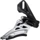 Shimano Deore: FD-M5100-D Deore front derailleur, 11-speed double, side swing, direct mount