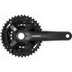 Shimano: FC-MT210 2-piece chainset 9-speed, 170 mm, 44 / 32 / 22T, black