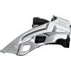 Shimano: Deore T6000-L triple front derailleur, top swing, dual pull, 66-69