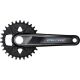 Shimano Deore: FC-M6130 Deore chainset, 12-speed, 56.5 mm Super Boost chainline, 32T