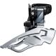Shimano: Deore T6000-H triple front derailleur, conventional swing, dual pull, 63-66
