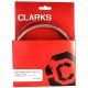 Clarks Universal S/S Front & Rear Brake Cable Kit w/P2 Red Outer Casing